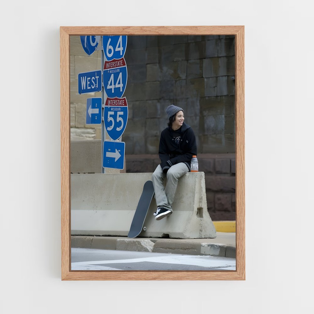 Poster Sean malto – affiche Skateboard (vue 4)